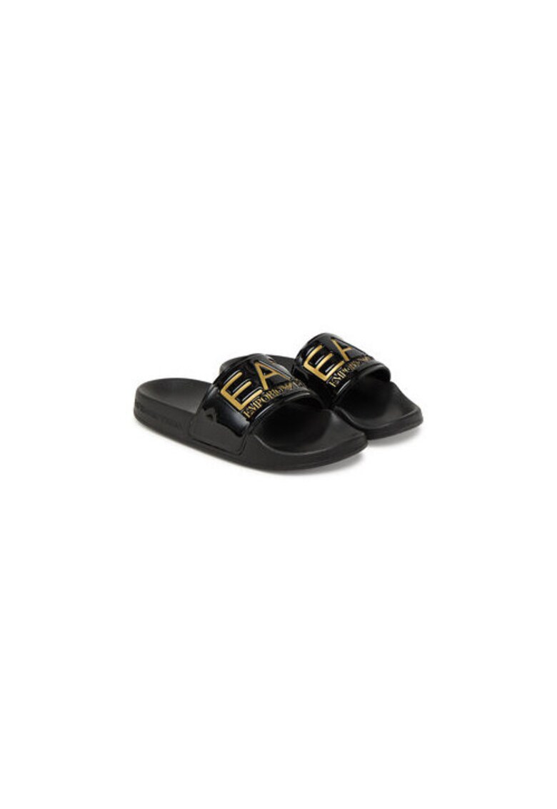 Oferte la Papuci copii - Emporio Armani  negru - plastic