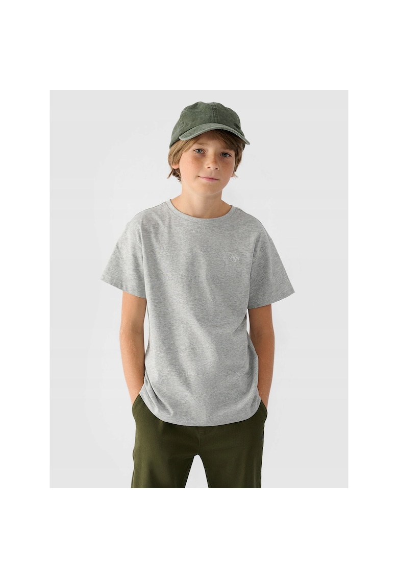Oferte la Tricou Baieti Gri  Junior Bumbac - Gri