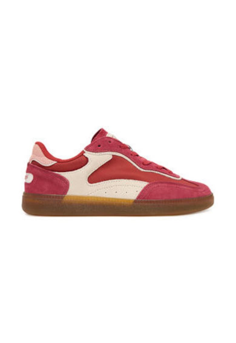 Oferte la Tenisi dama 305258847 -  Piele naturala - Visiniu - Rosu