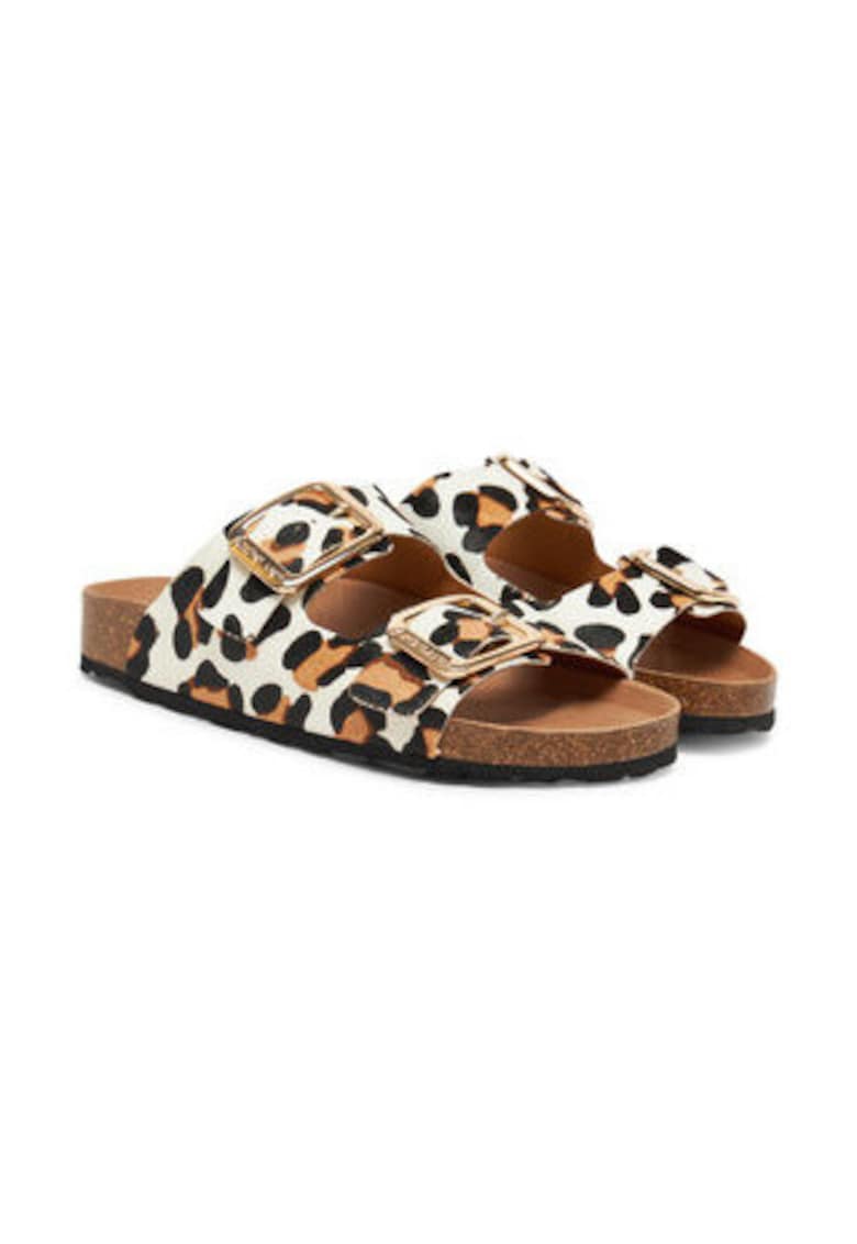 Oferte la Papuci dama - Grunland - piele naturala - multicolor