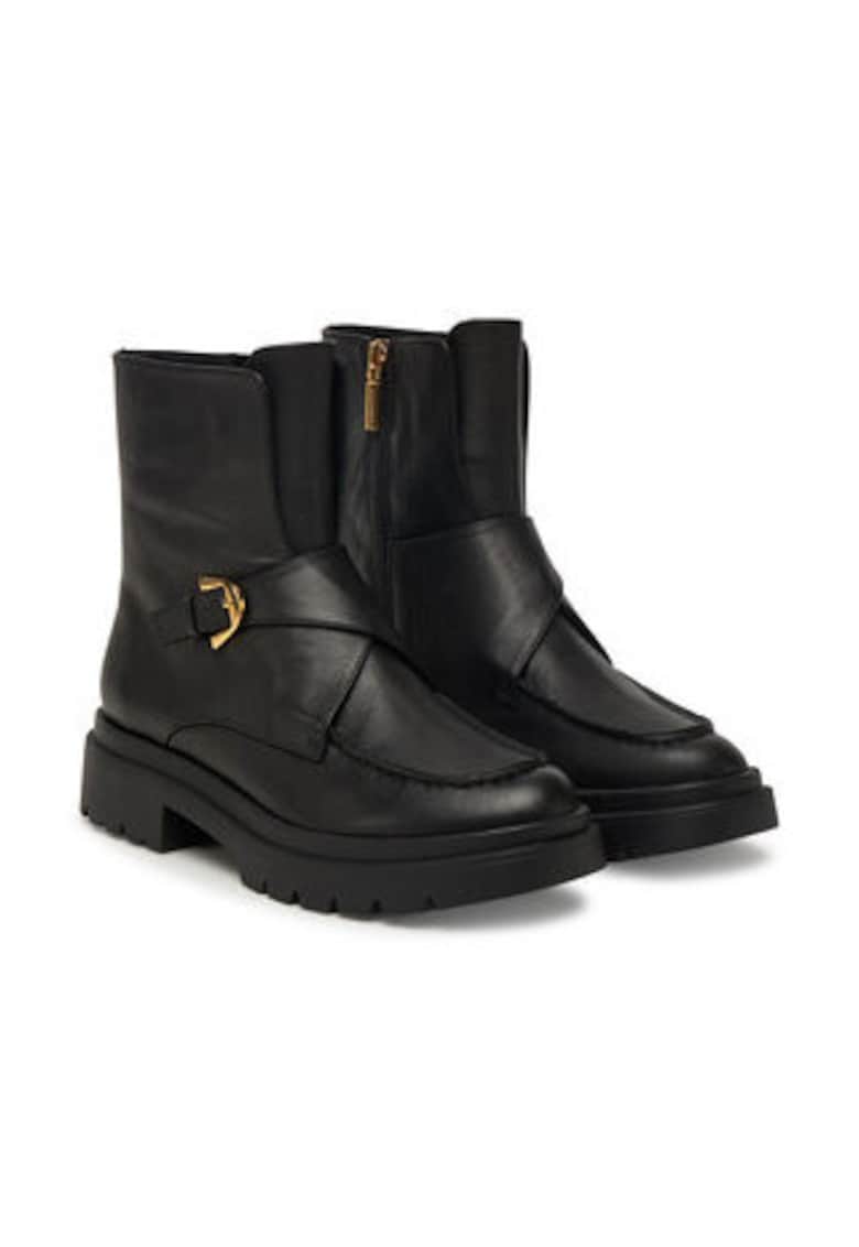 Oferte la Botine dama 305541727 -  Piele naturala - Negru