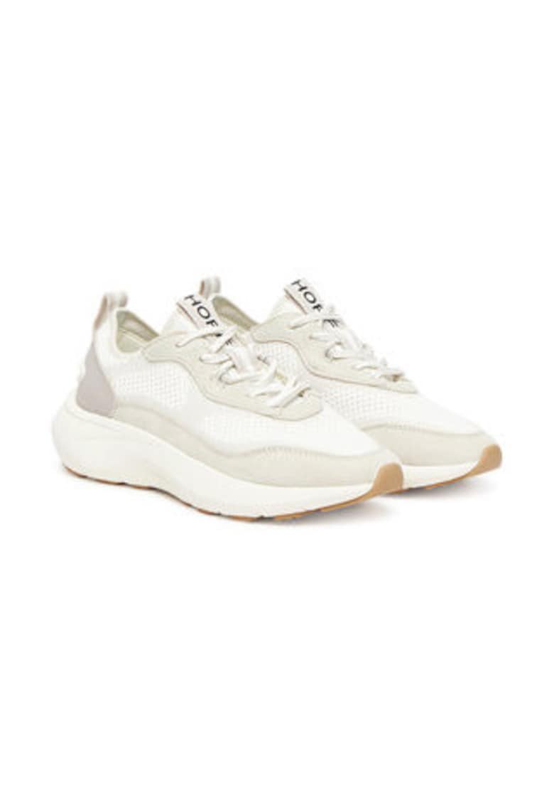 Oferte la Tenisi dama 305258700 -  Piele naturala - Alb