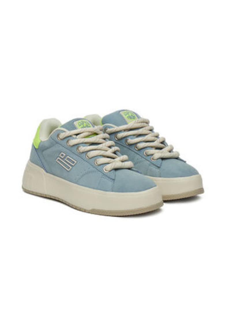 Oferte la Tenisi dama 304989773 -  Piele naturala - Albastru