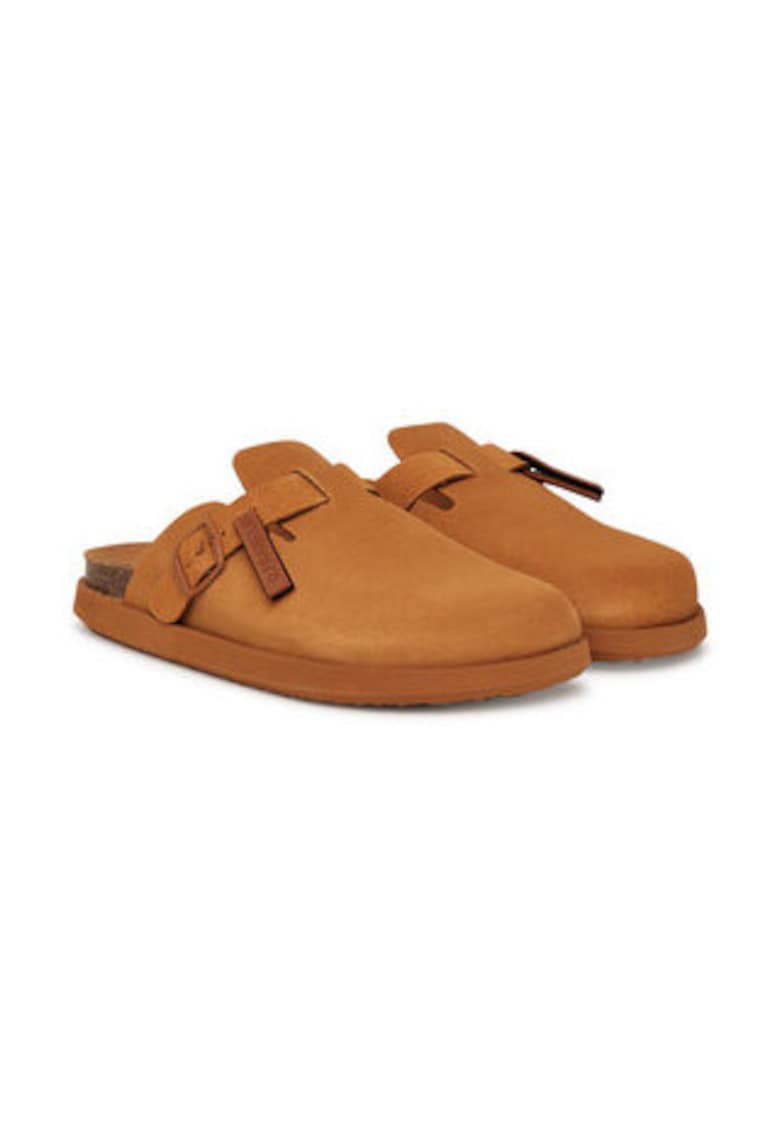 Oferte la Papuci dama -  piele naturala  - maro