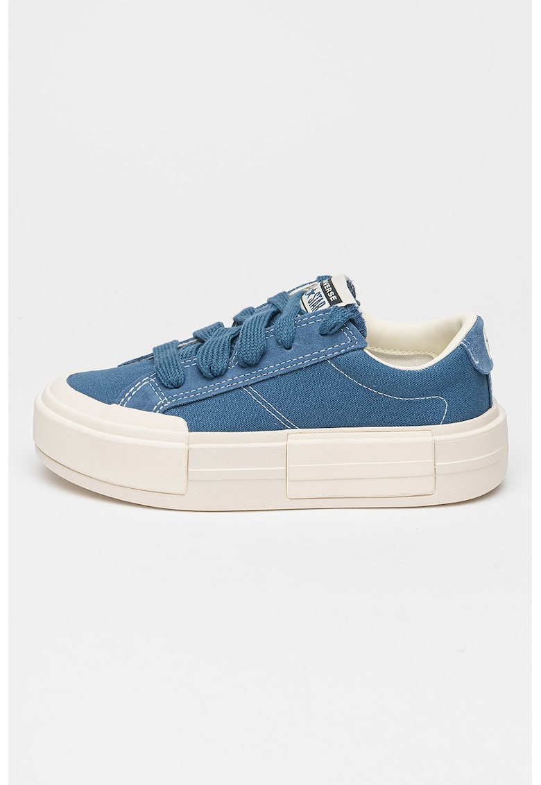 Oferte la Pantofi sport flatform de panza Cruise - Albastru prafuit