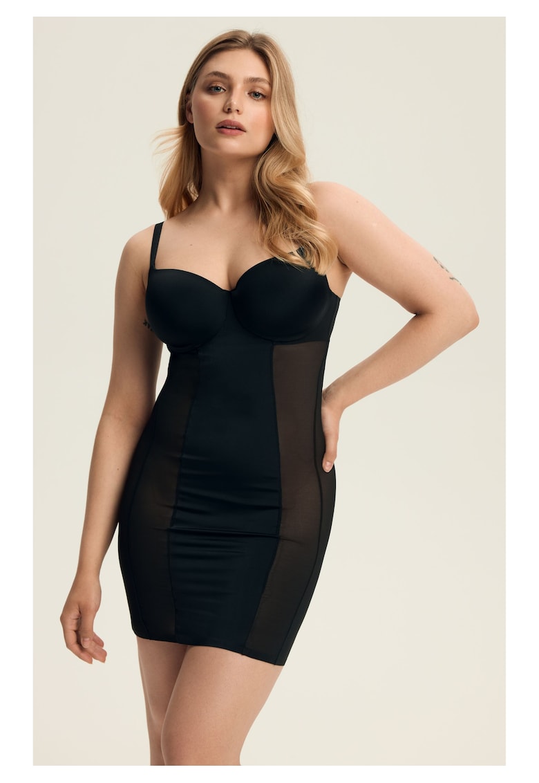 Oferte la Corset dama modelator negru Sculpt