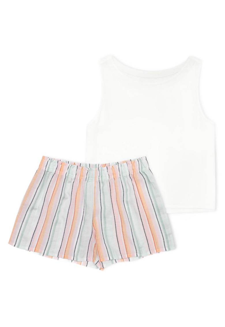 Oferte la Pijama dama Denver  Alb - albastru