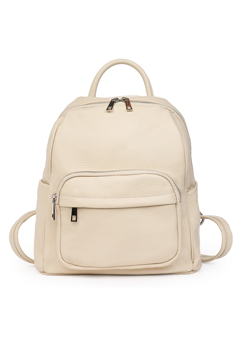 Oferte la Rucsac din piele naturala Vicenzo crem