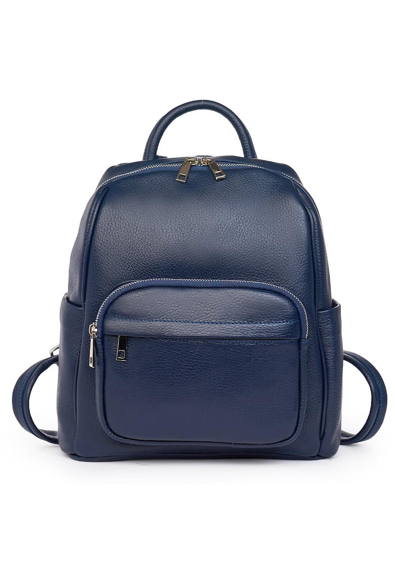 Oferte la Rucsac din piele naturala Vicenzo bleumarin