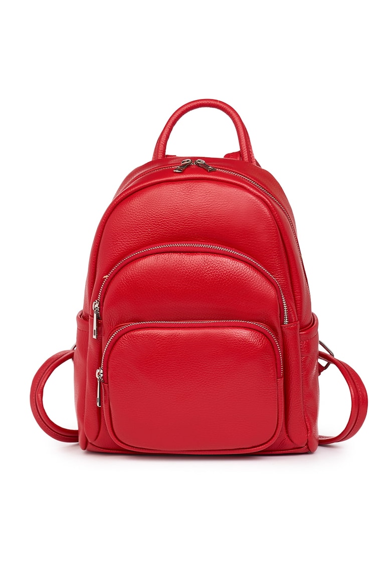 Oferte la Rucsac din piele naturala Alghero rosu
