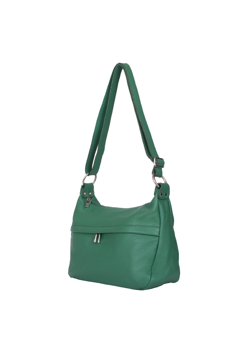 Oferte la Poseta din piele naturala Amelia - Verde