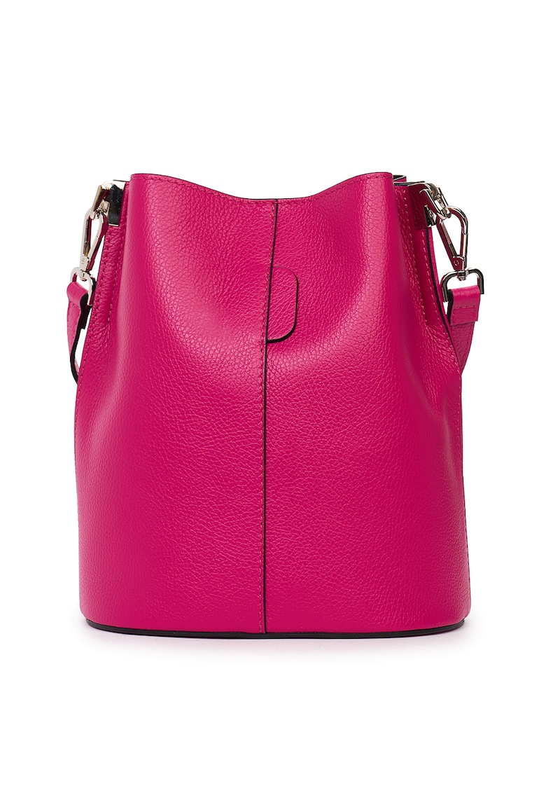 Oferte la Geanta dama din piele naturala Mimosa - Fucsia