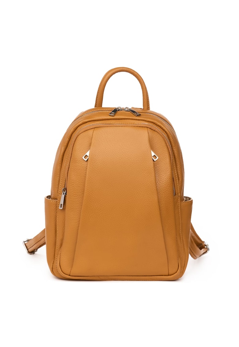 Oferte la Rucsac din piele naturala Thomas - Coniac