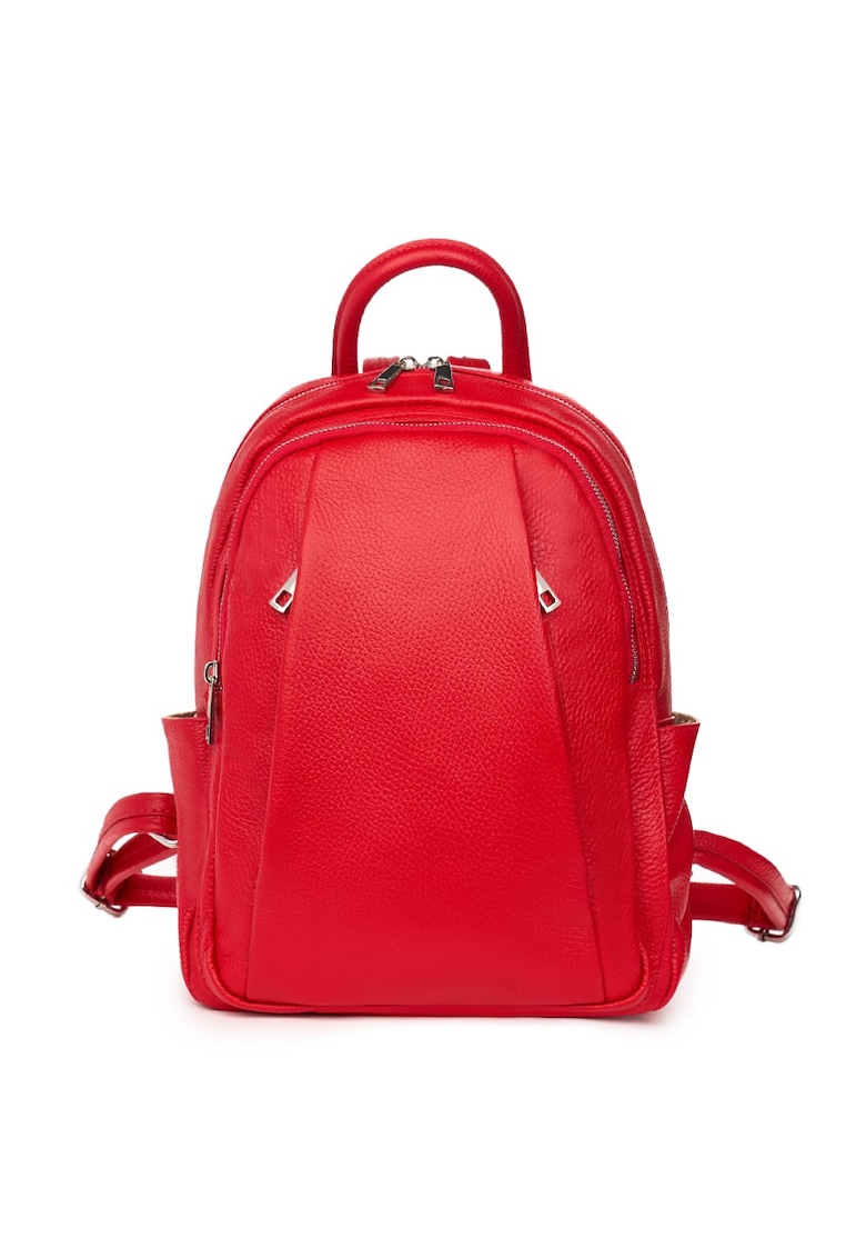 Oferte la Rucsac din piele naturala Thomas - Rosu