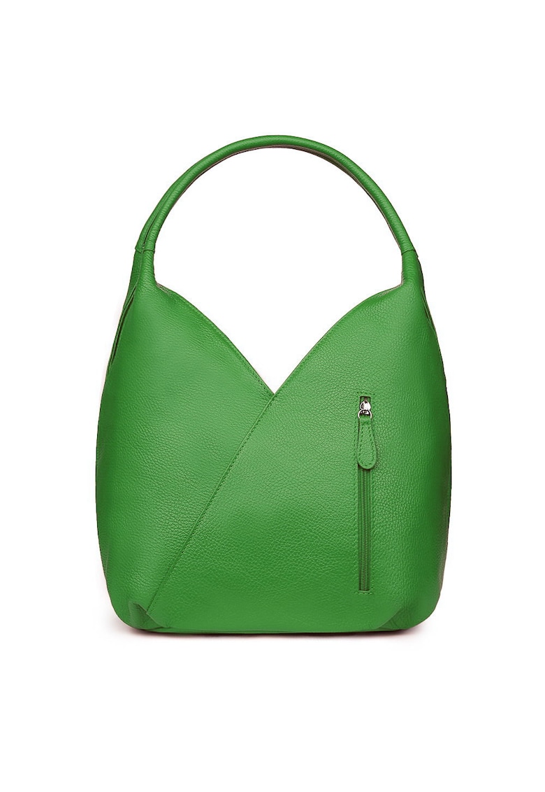 Oferte la Geanta piele naturala Lorena - Verde