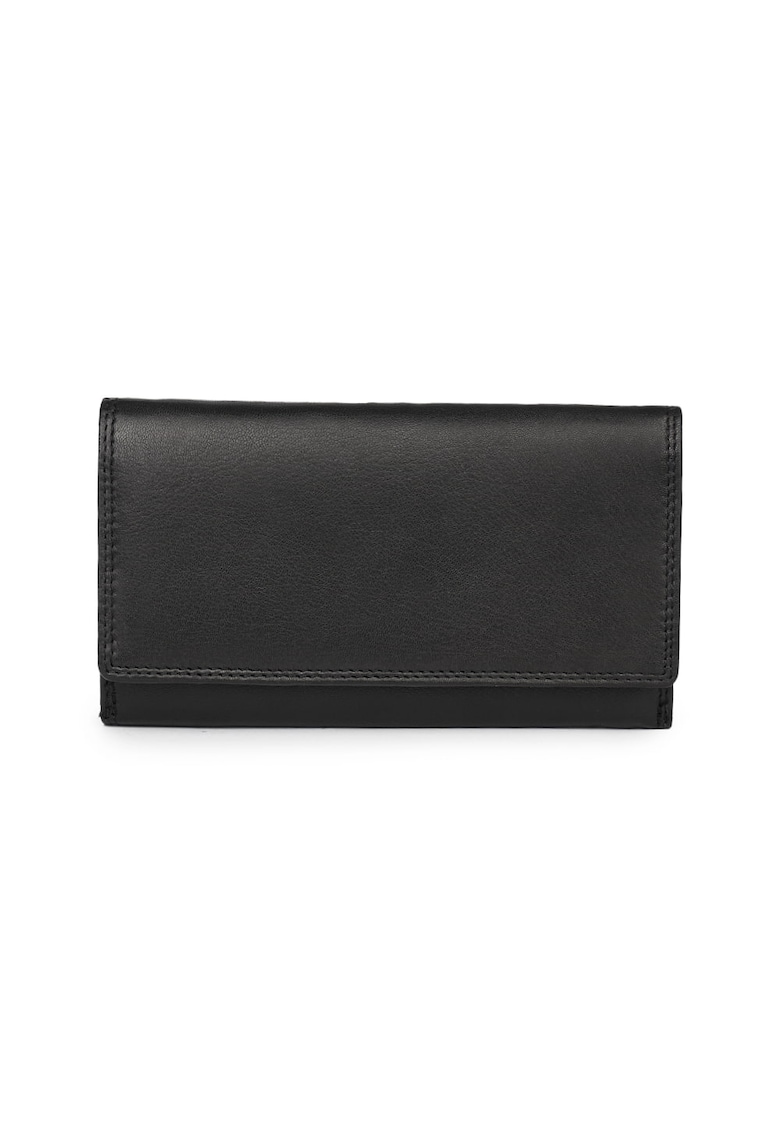 Oferte la Portofel dama din piele naturala Fabio XL - Negru