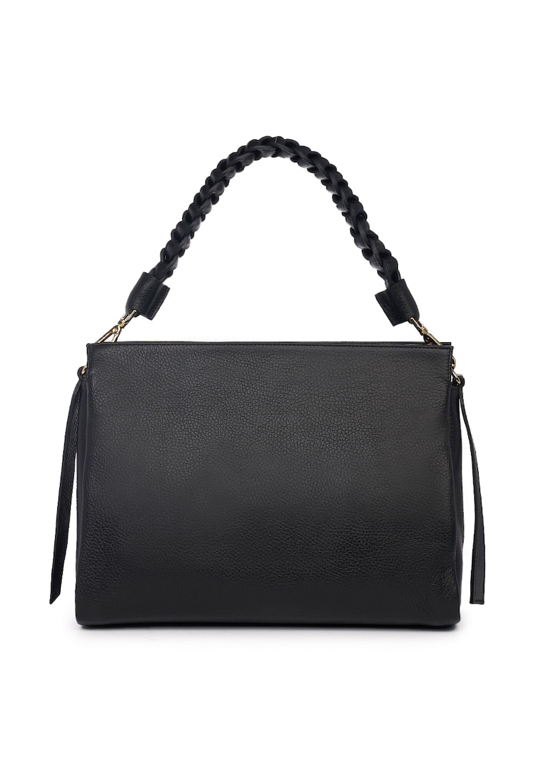 Oferte la Geanta dama din piele naturala Natalia - Negru