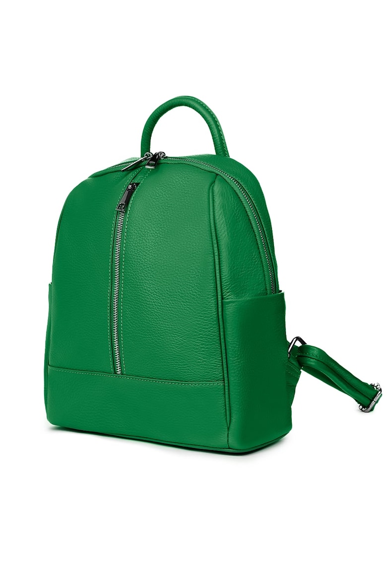 Oferte la Rucsac din piele naturala Silvio - Verde