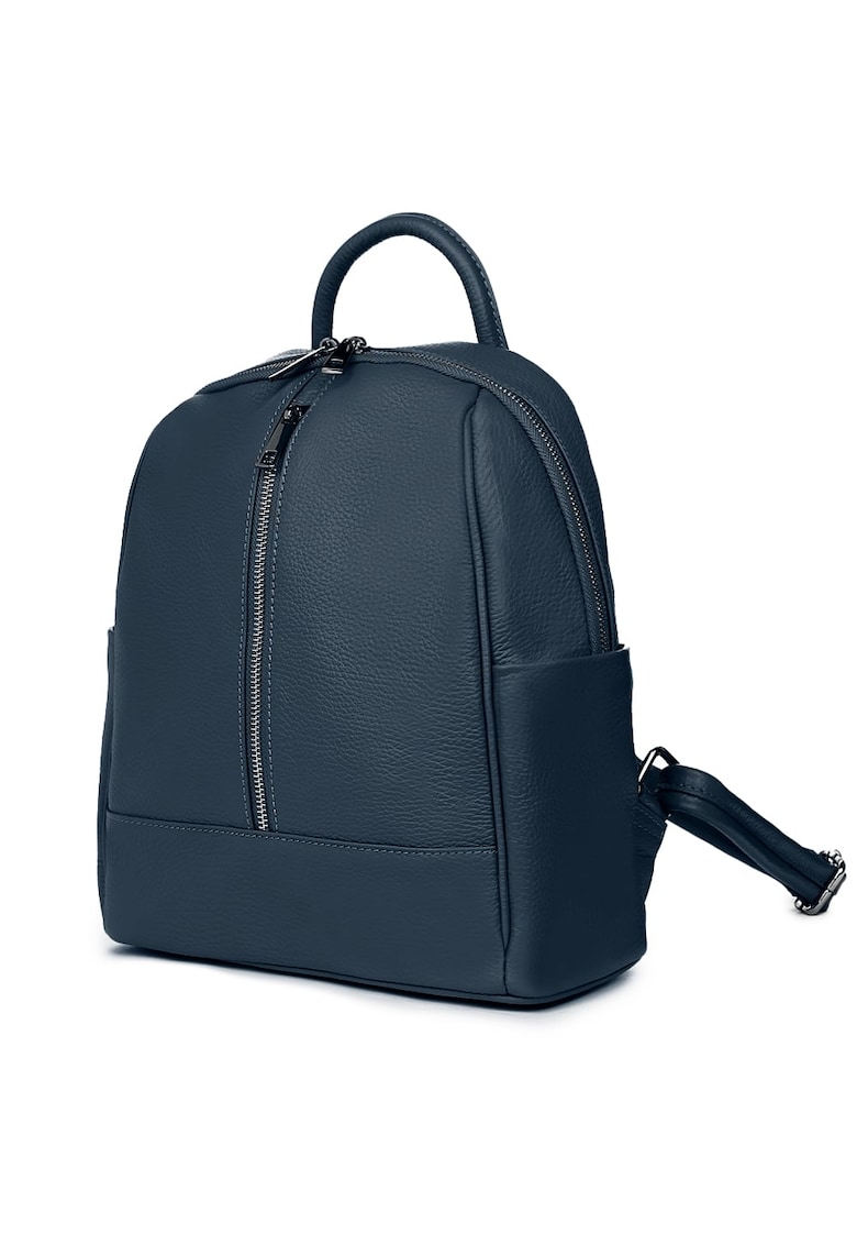Oferte la Rucsac din piele naturala Silvio - Bleumarin