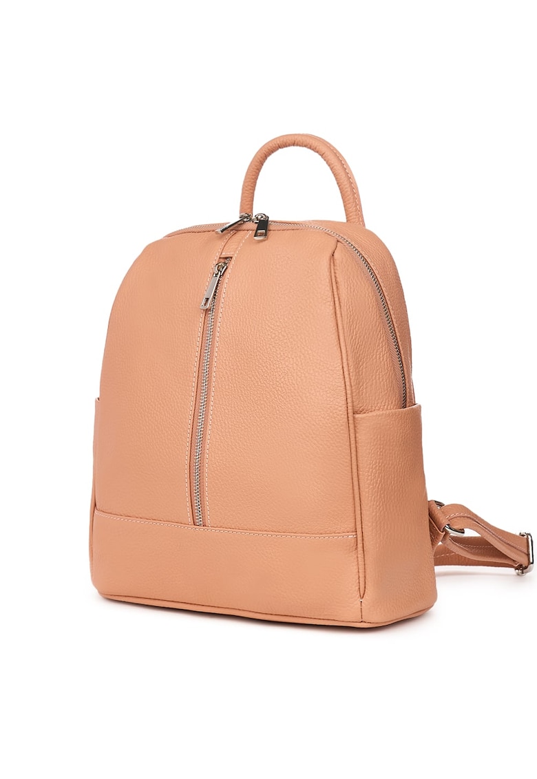 Oferte la Rucsac din piele naturala Silvio - Roz