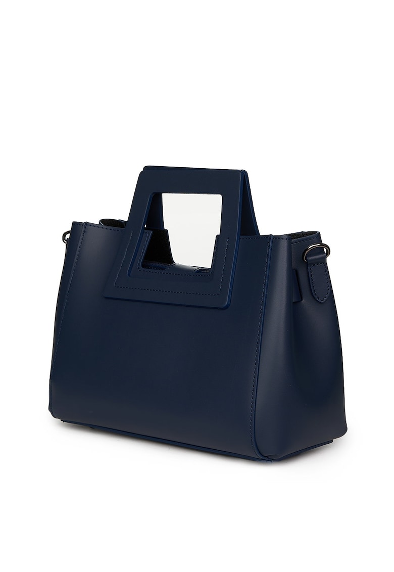 Oferte la Geanta dama din piele naturala Armina - Bleumarin