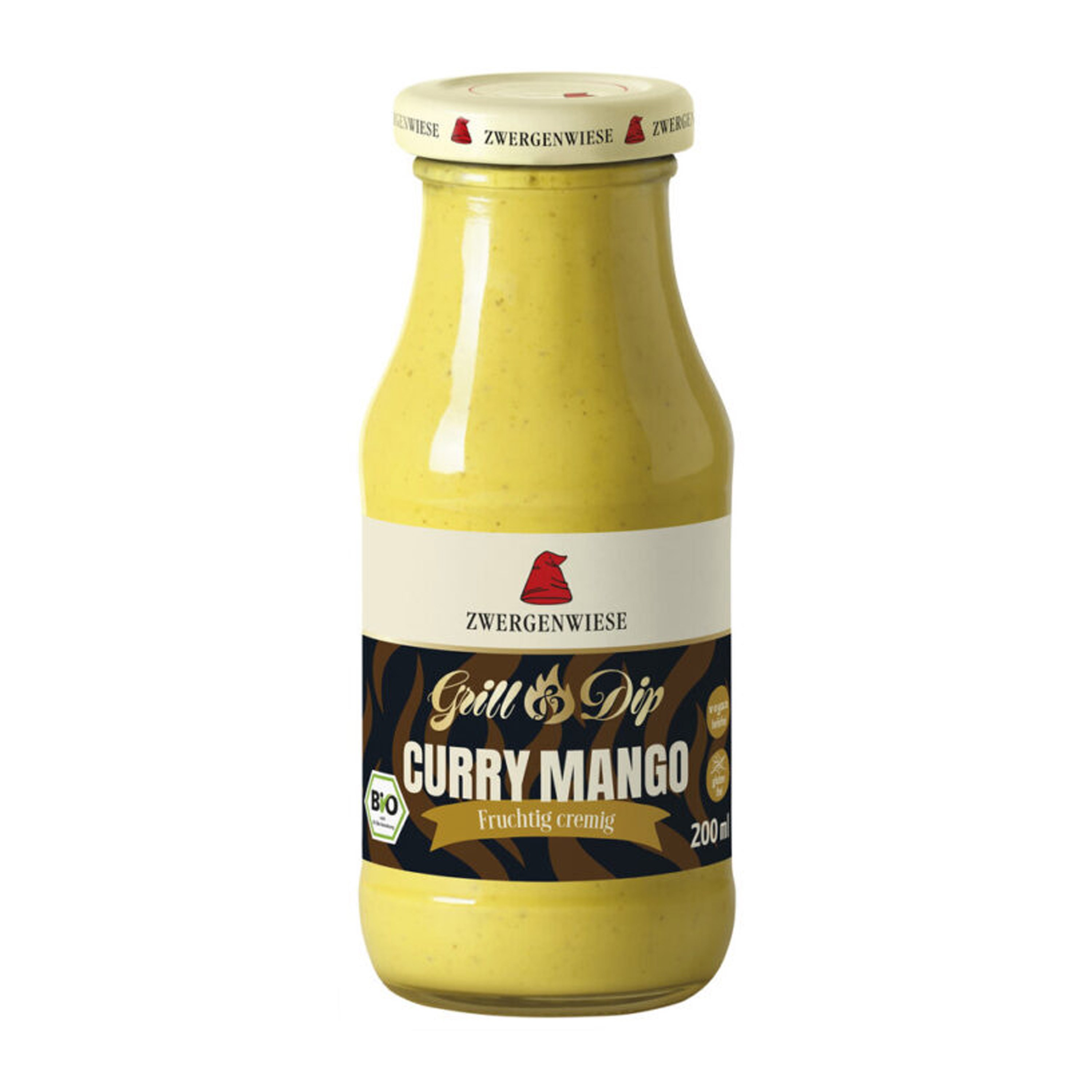 Oferte la Sos bio Grill&Dip curry-mango, 200 ml Zwergenwiese