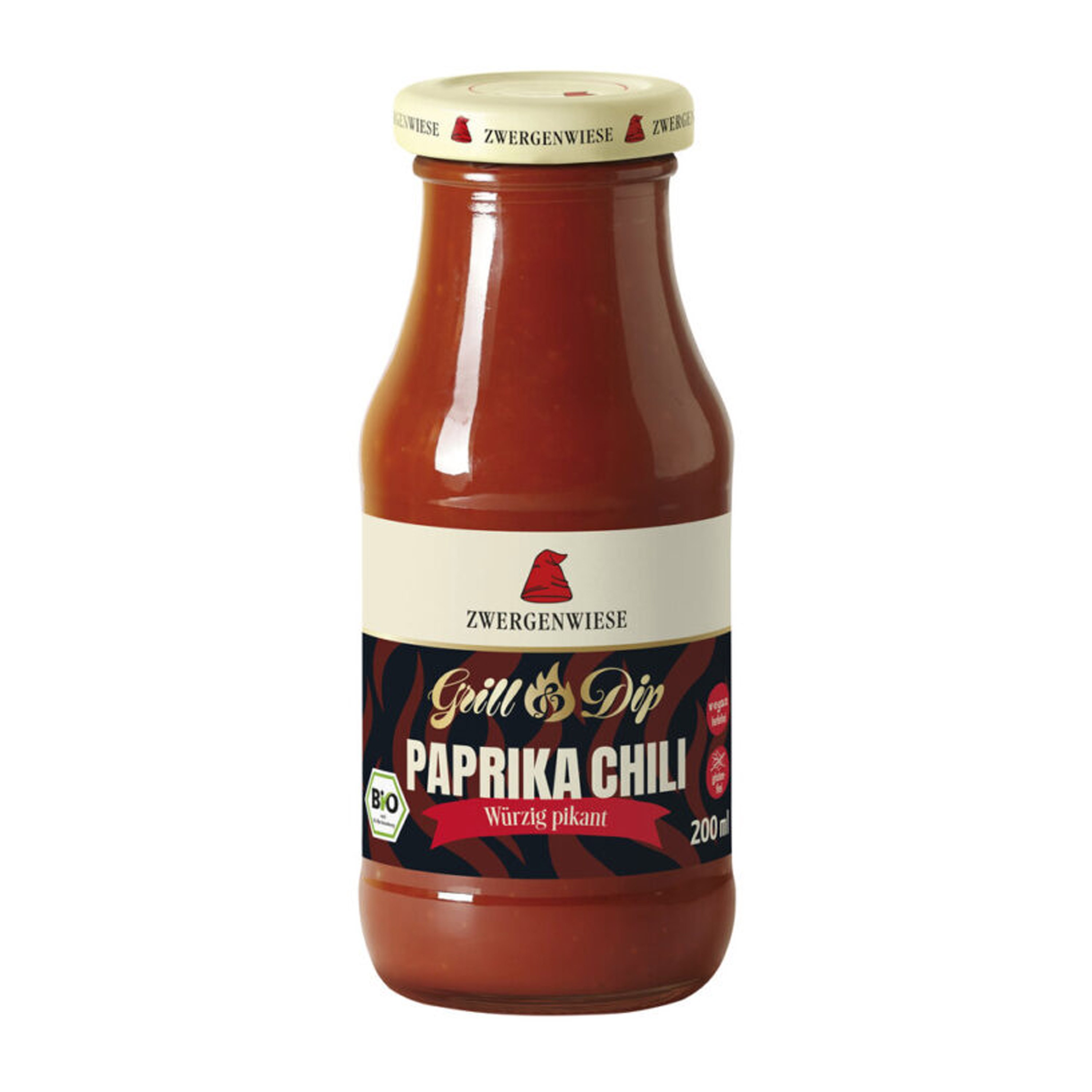 Oferte la Sos bio Grill&Dip paprika chili, 200 ml Zwergenwiese