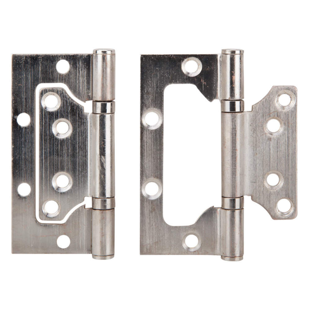 Oferte la Balama coplanara aplicata Evotools, otel zincat, argintiu, 14 x 5 x 2 cm, 2 buc/set