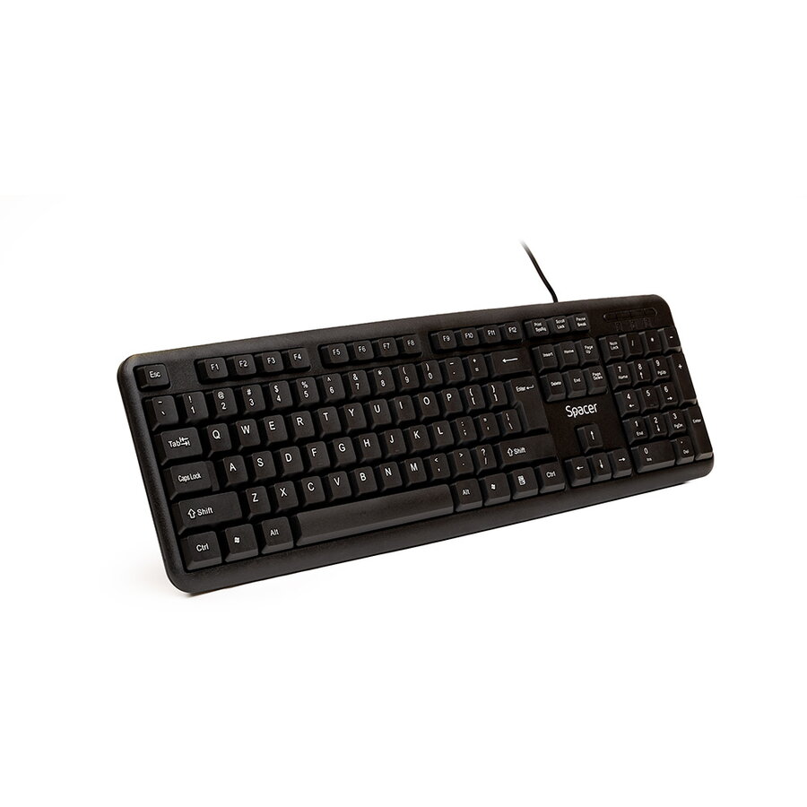 Oferte la Tastatura cu Fir SPKB-S62 USB Layout US Negru