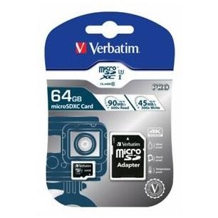 Oferte la Card de memorie Pro microSDXC 64GB Clasa 10 + Adaptor SD