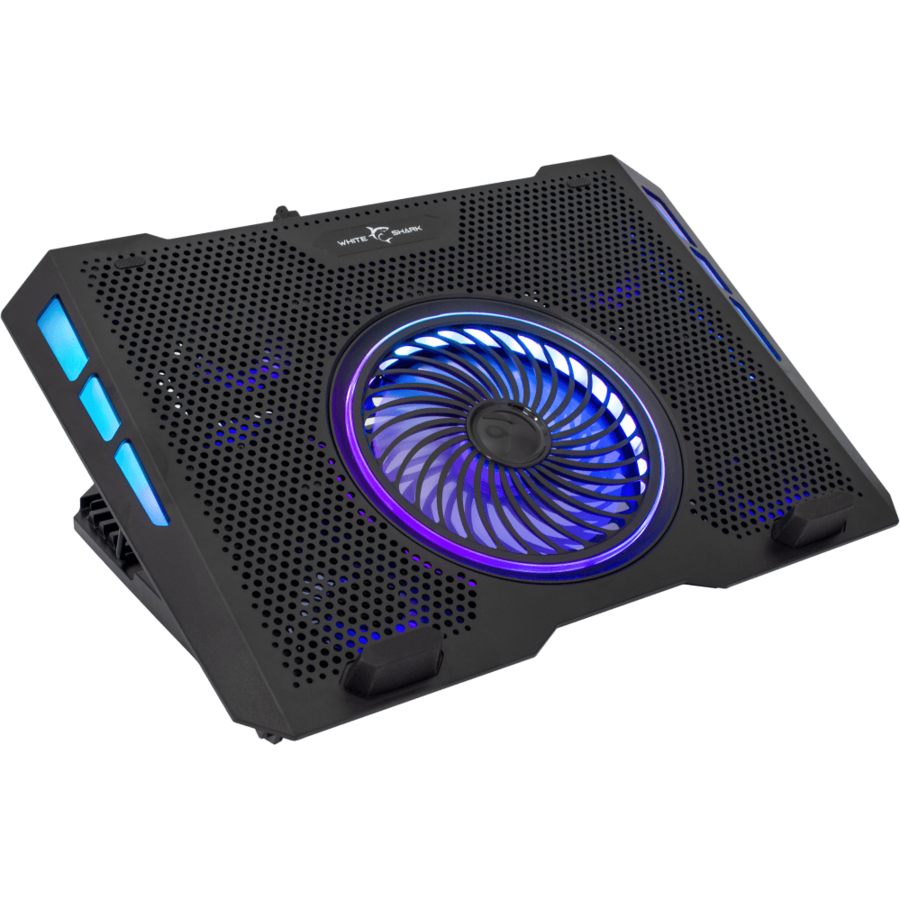 Oferte la Stand Cooler AURORA pentru Laptop 17.3Inch Max 2500RPM Iluminare RGB Negru