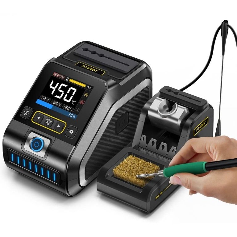 Oferte la Statie de lipit digitala FNIRSI DWS-200 H210, 200W, temperatura reglabila 100-450 grade / SLD-STDG-DWS200/H210-FNR