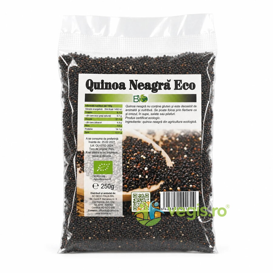 Oferte la Quinoa Neagra Ecologica/Bio 250g
