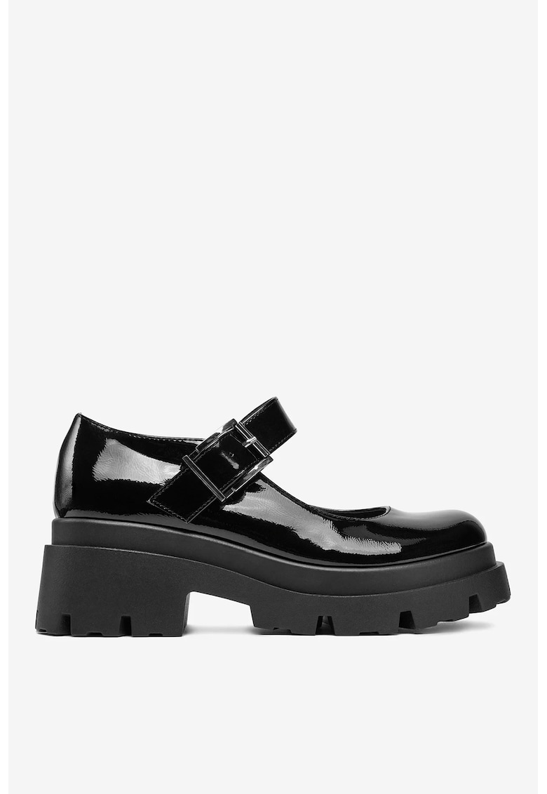 Oferte la Mocasini  Sintetic - Negru -