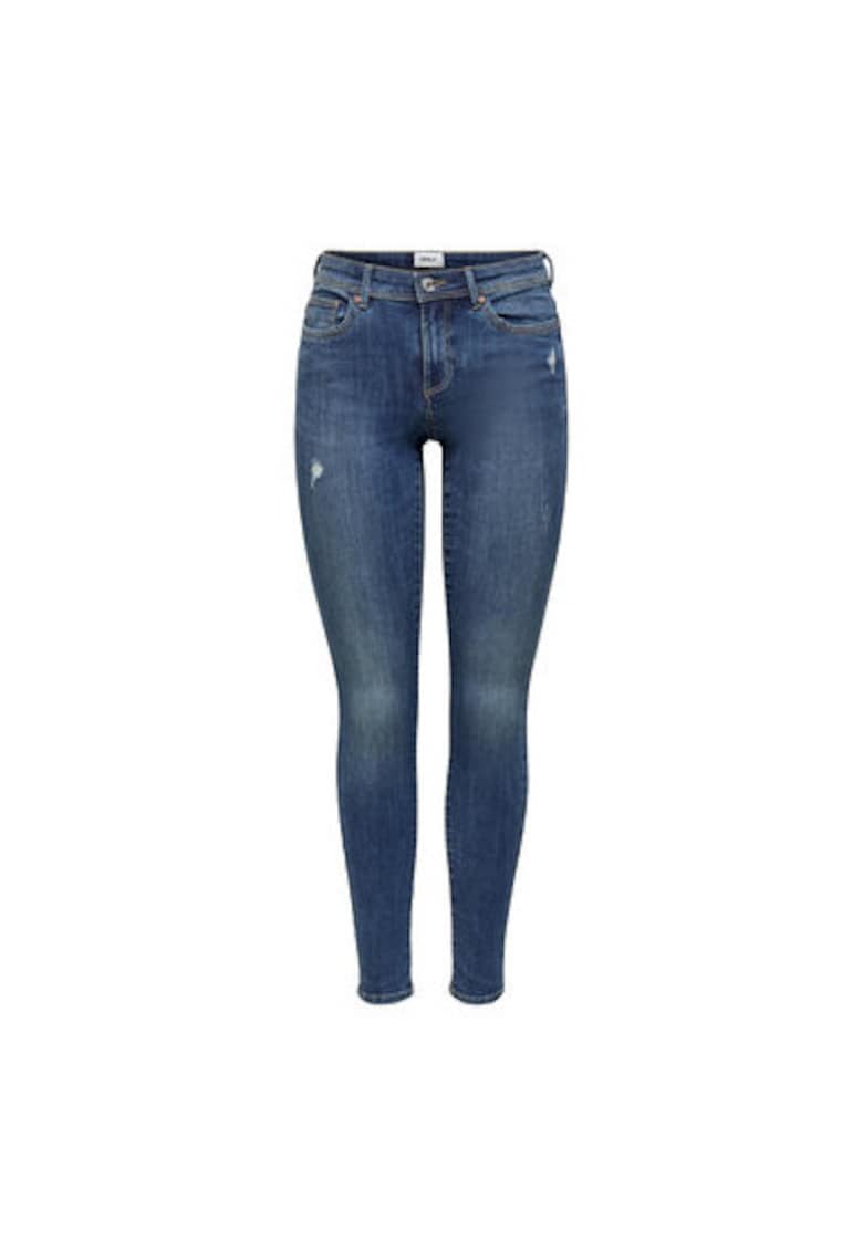 Oferte la Blugi dama -  301828952 - Bumbac/Poliester - Albastru - Albastru
