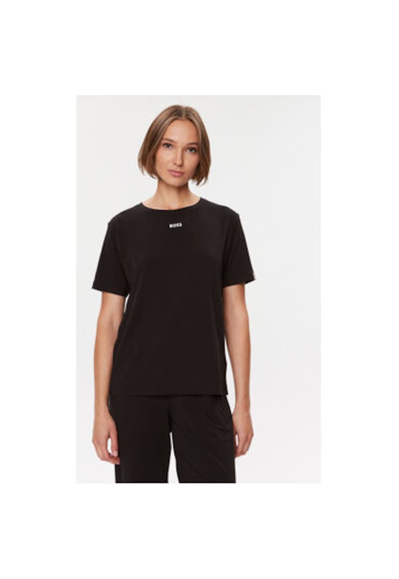 Oferte la Camasa de noapte dama -  302896172 - Bumbac - M INTL - Negru