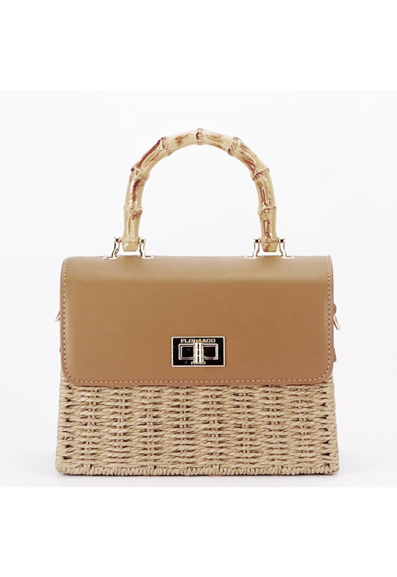 Oferte la Geanta crossbody cu bareta ajustabila  C1077 15 17651 - Maro deschis