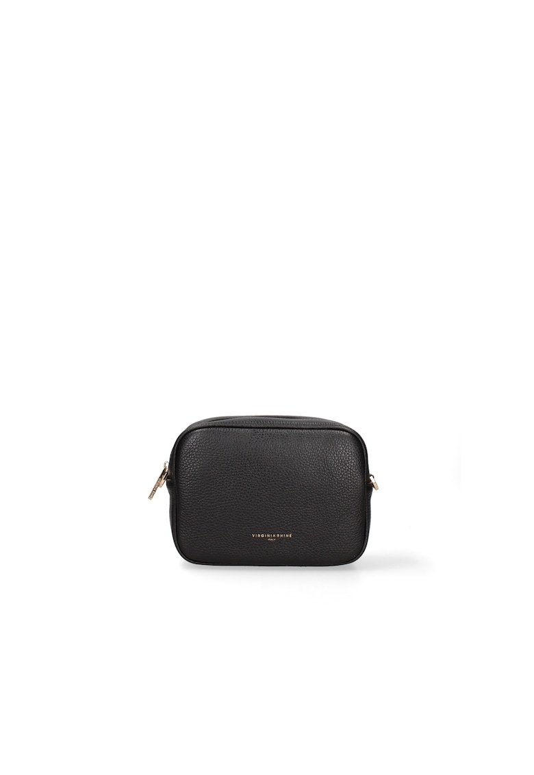 Oferte la Geanta crossbody din piele cu model uni si bareta detasabila