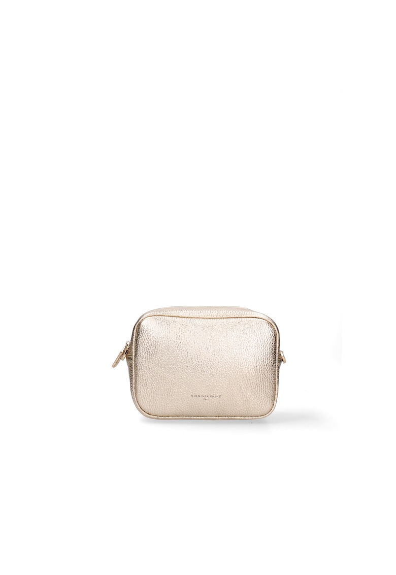 Oferte la Geanta crossbody din piele cu model uni si bareta detasabila