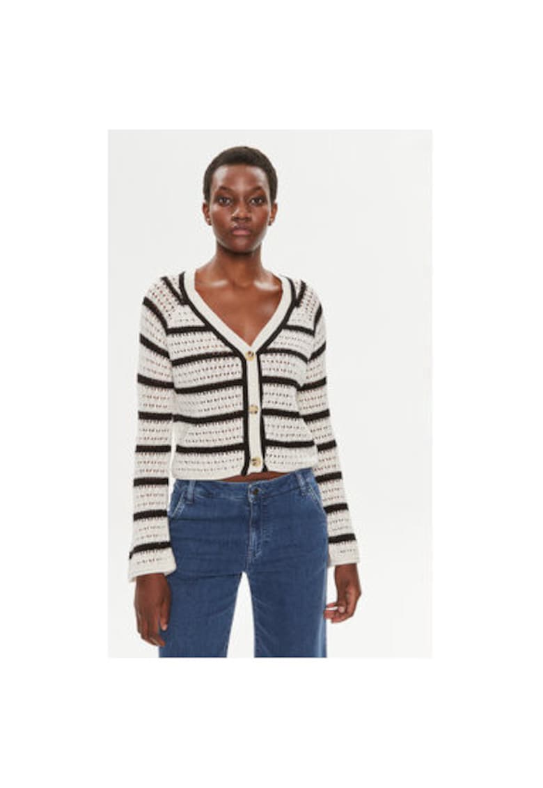 Oferte la Cardigan dama -  303995539 - Bumbac/Acril - Bej - Bej