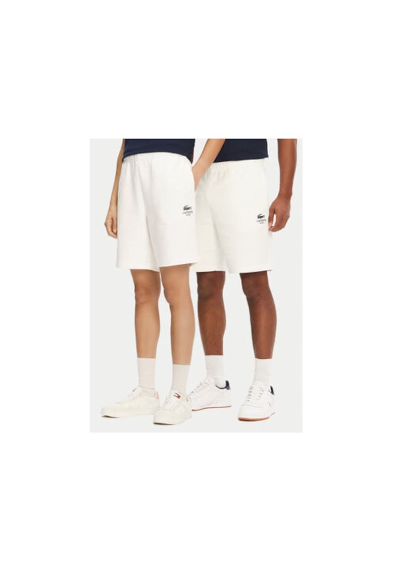 Oferte la Pantaloni scurti sport unisex  GH0990 - Bumbac - Ecru - Ecru