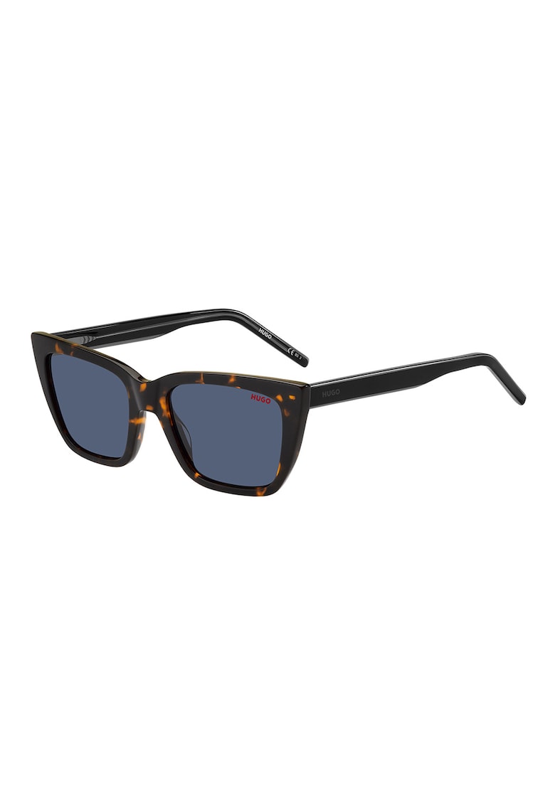 Oferte la Ochelari de soare patrati cu detalii contrastante