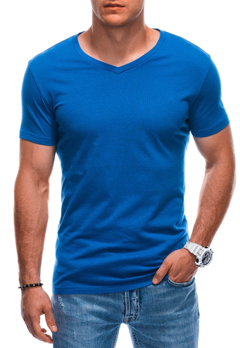 Oferte la Tricou din bumbac cu decolteu in V
