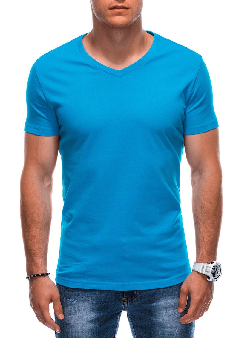 Oferte la Tricou din bumbac cu decolteu in V