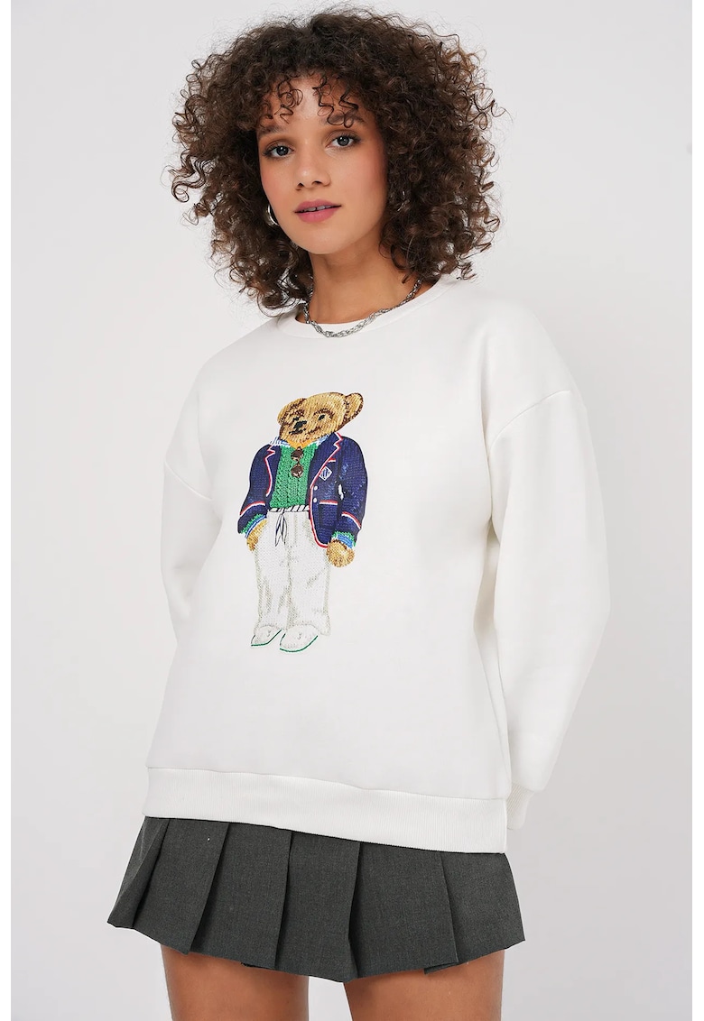 Oferte la Hanorac dama HiCCUP - alb - bumbac - Alb