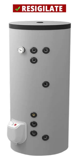 Oferte la PRODUS RESIGILAT CU DEFECTE ESTETICE DAR IN PERFECTA STARE DE FUNCTIONARE 445599 !!! Boiler termoelectric cu doua serpentine Eldom FV20060S21 3000 W 200 l montaj pe sol 0.8 Mpa