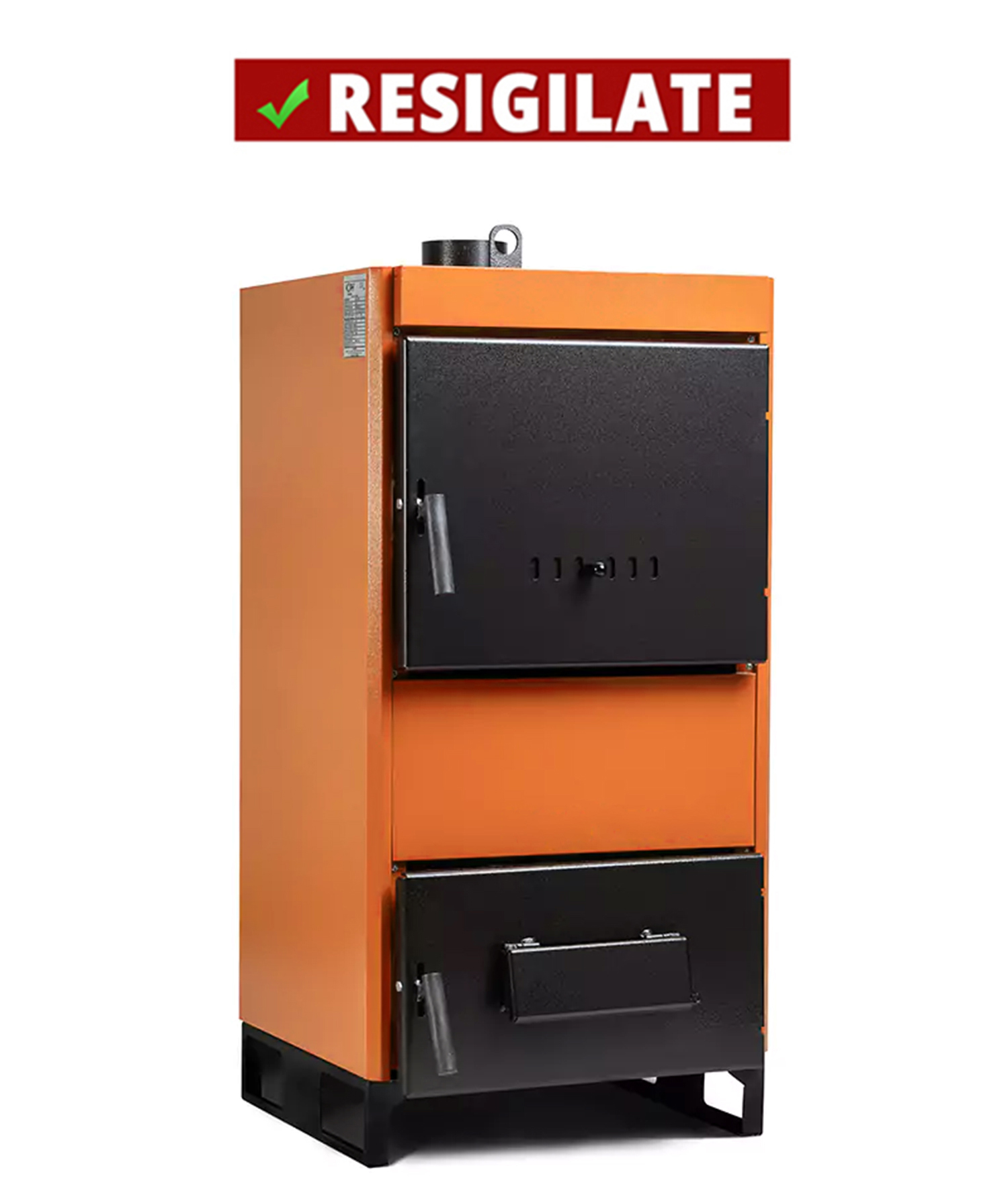 Oferte la PRODUS RESIGILAT NOU PREZINTA IMPERFECTIUNI ESTETICE IN PERFECTA STARE DE FUNCTIONARE cod 445563 !!! Centrala pe combustibil solid Fiama W 35 kW