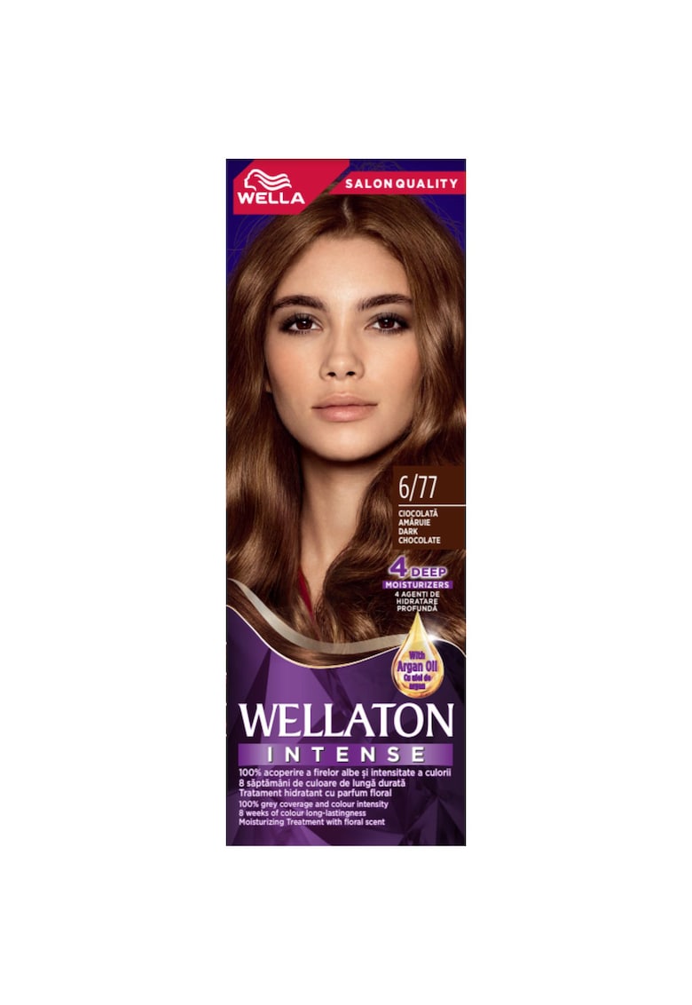 Oferte la Vopsea de par permanenta ton - 110 ml - Ciocolata amaruie 6/77