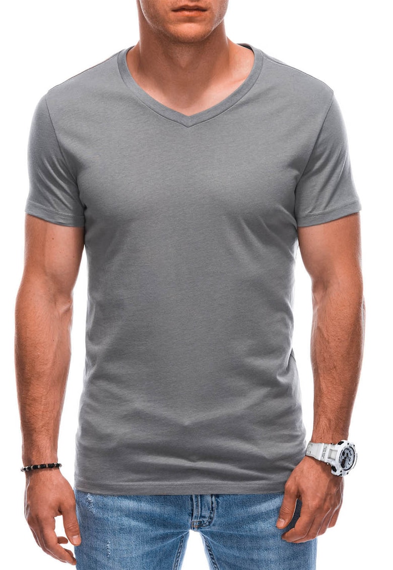 Oferte la Tricou din bumbac cu decolteu in V