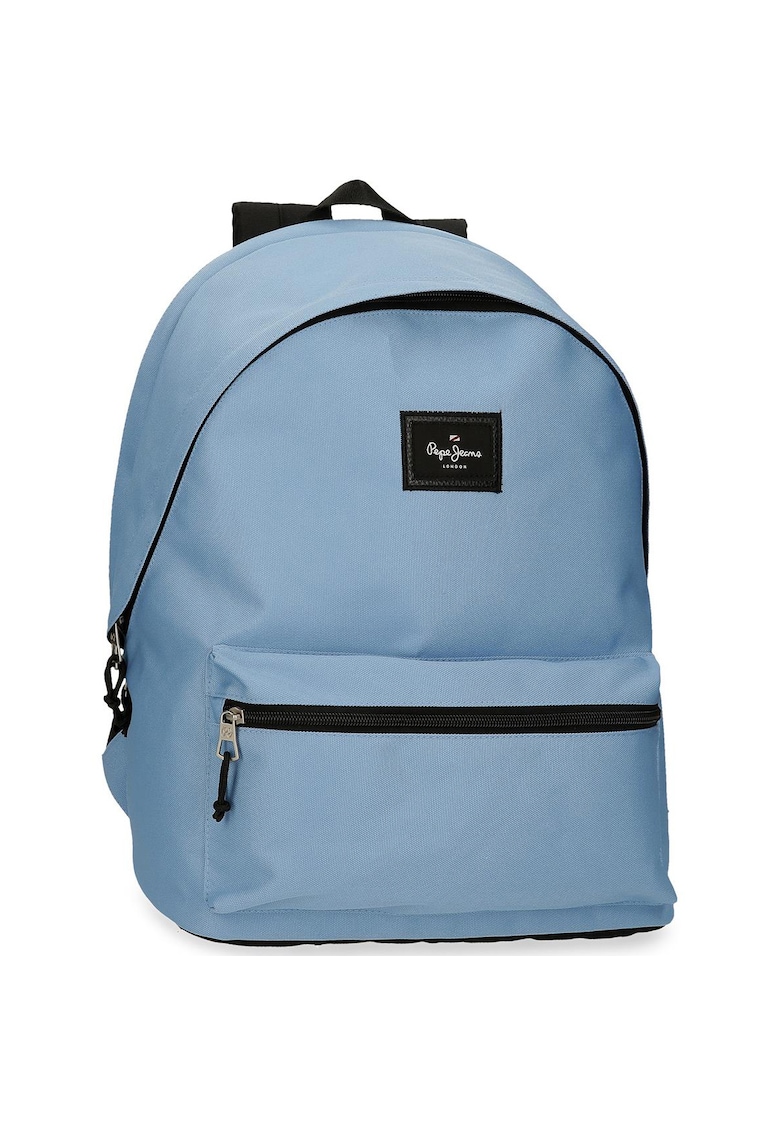 Oferte la Rucsac casual - Pepe Jeans Aris Colorful - 2 compartimente - buzunare laptop/tableta - albastru deschis - 31x44x15 cm